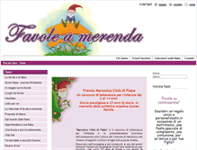 Tablet Screenshot of favoleamerenda.it